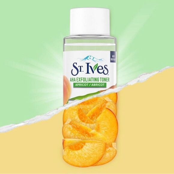 St. Ives Apricot exfoliating Facial toner 6.68 Fl oz - Picture 3 of 8